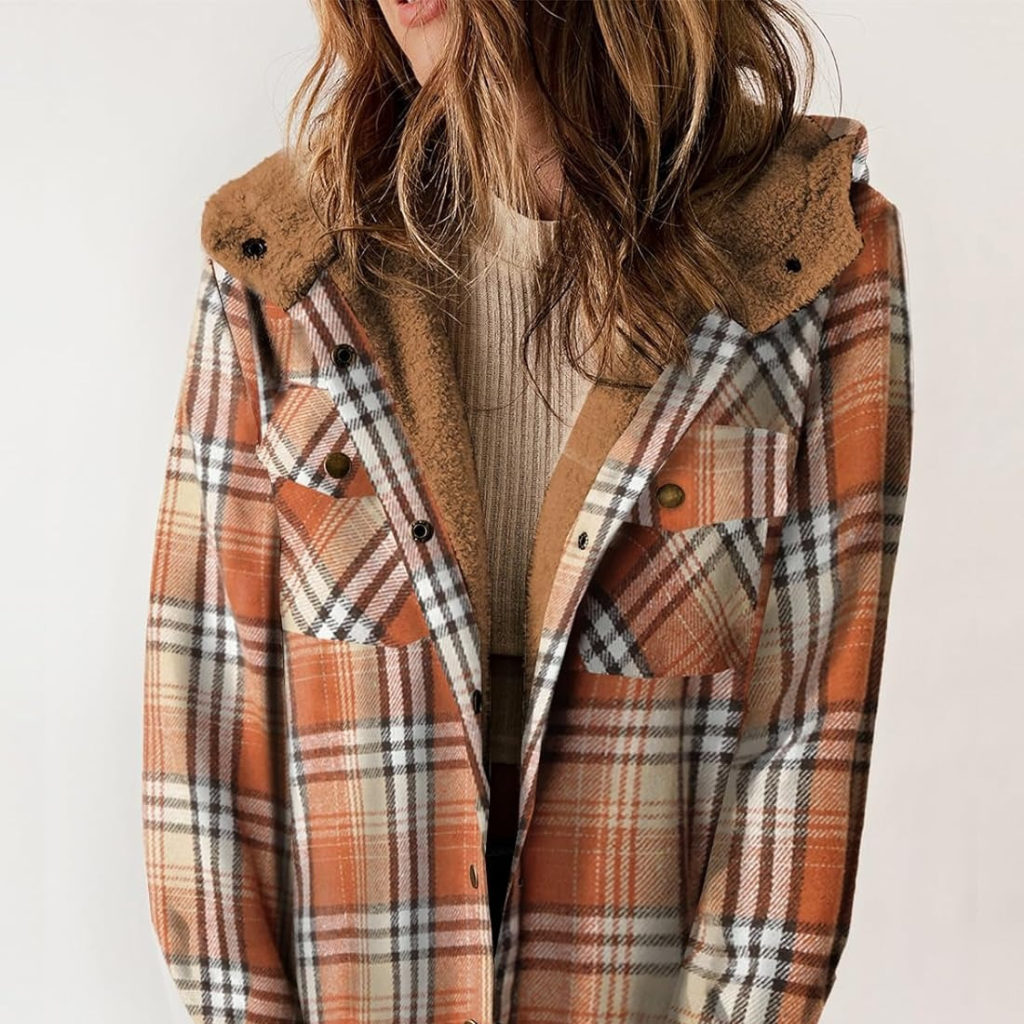 Sherpa Snugs® Teddy Bear Flannel Jacket