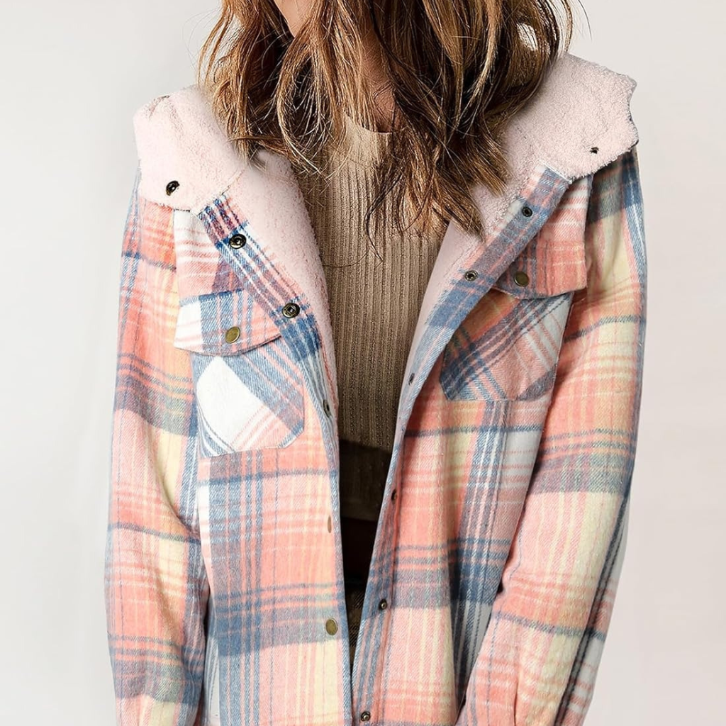 Sherpa Snugs® Teddy Bear Flannel Jacket