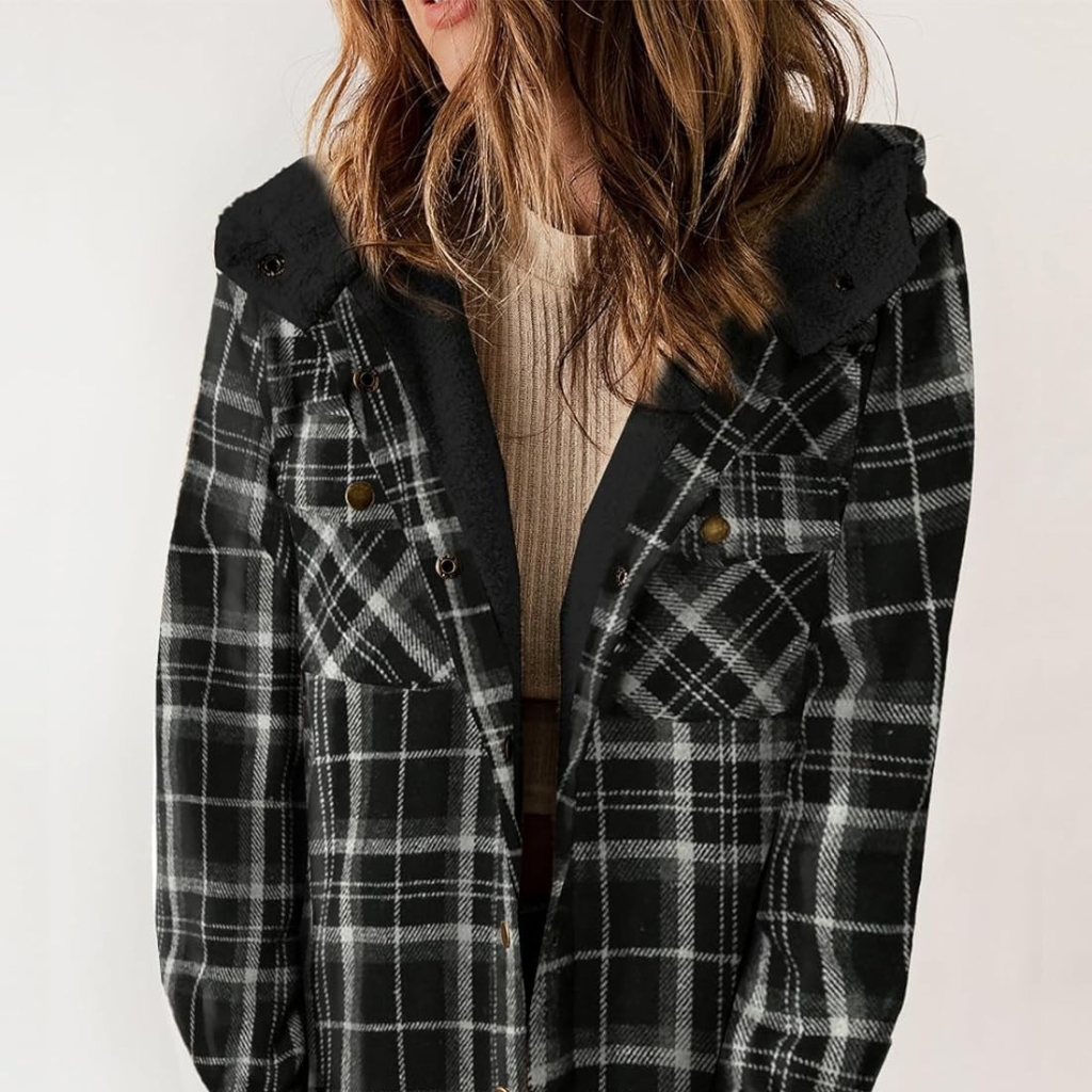 Sherpa Snugs® Teddy Bear Flannel Jacket