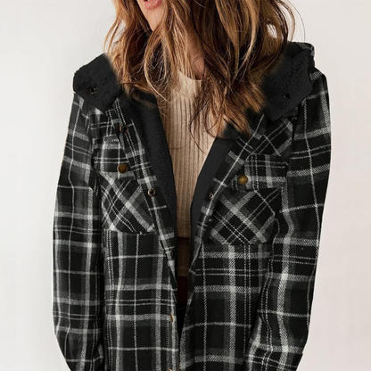 Sherpa Snugs® Teddy Bear Flannel Jacket